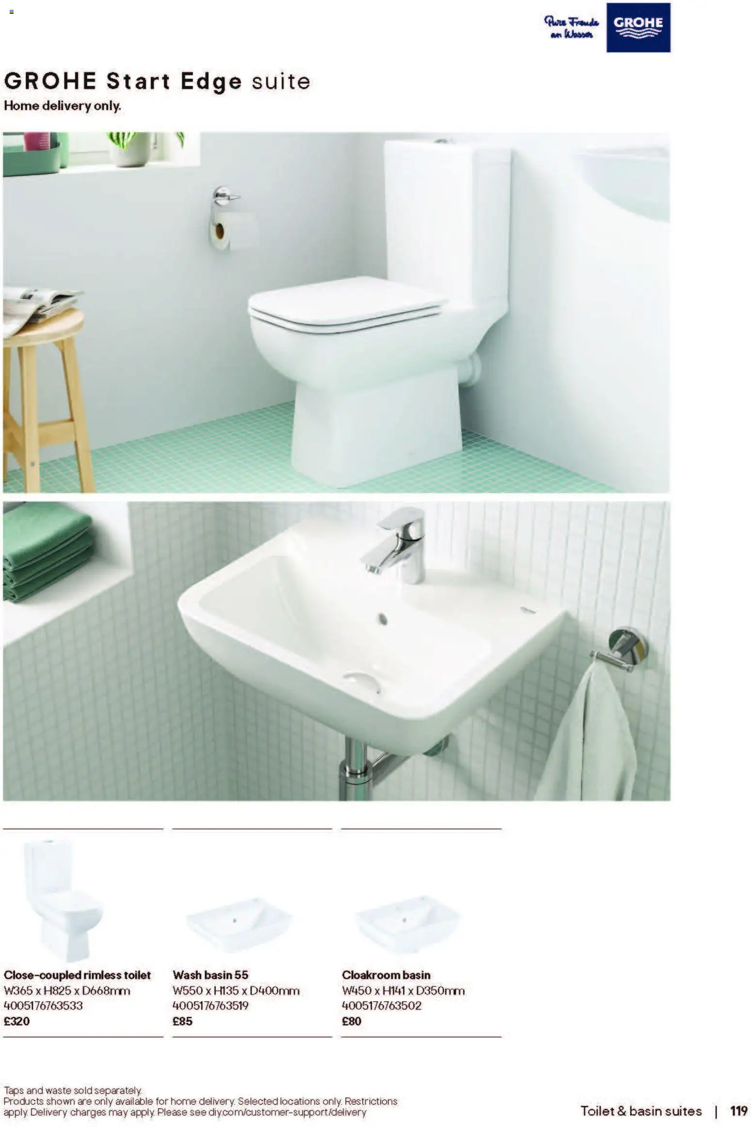 {H1} | Page: 119 | Products: Toilet