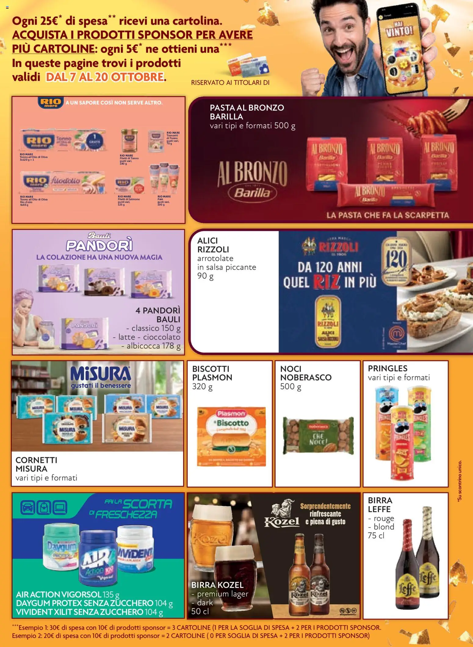 Volantino Conad del 07/10/2026 | Pagina: 9 | Prodotti: Salmone, Birra Leffe, Salsa, Pandoro