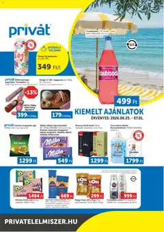PRIVÁT Déli vármegyék - amely érvényes a következő dátumtól: 2026.06.25.