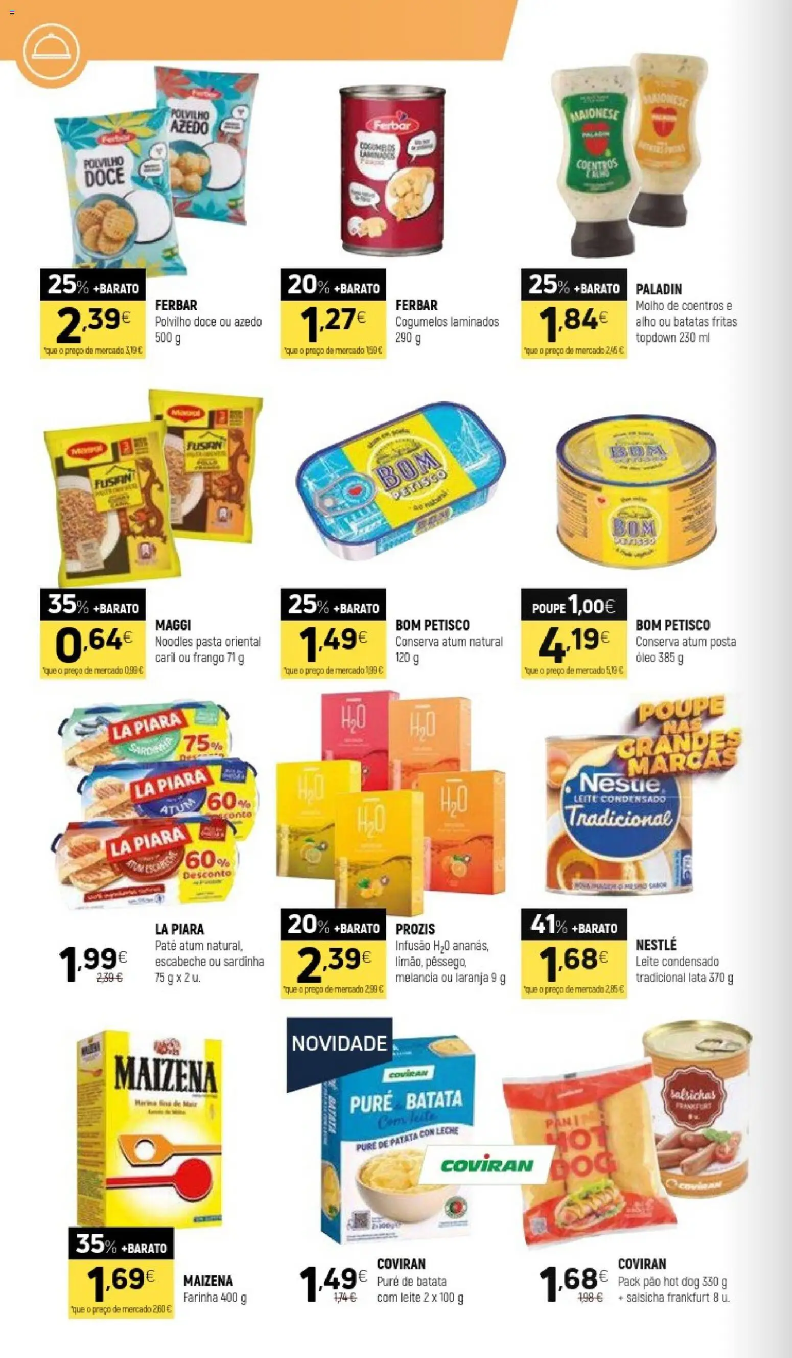 Coviran folheto │ válido de 16.06.2026 | Página: 8 | Produtos: Batata, Atum, Nestlé, Melancia