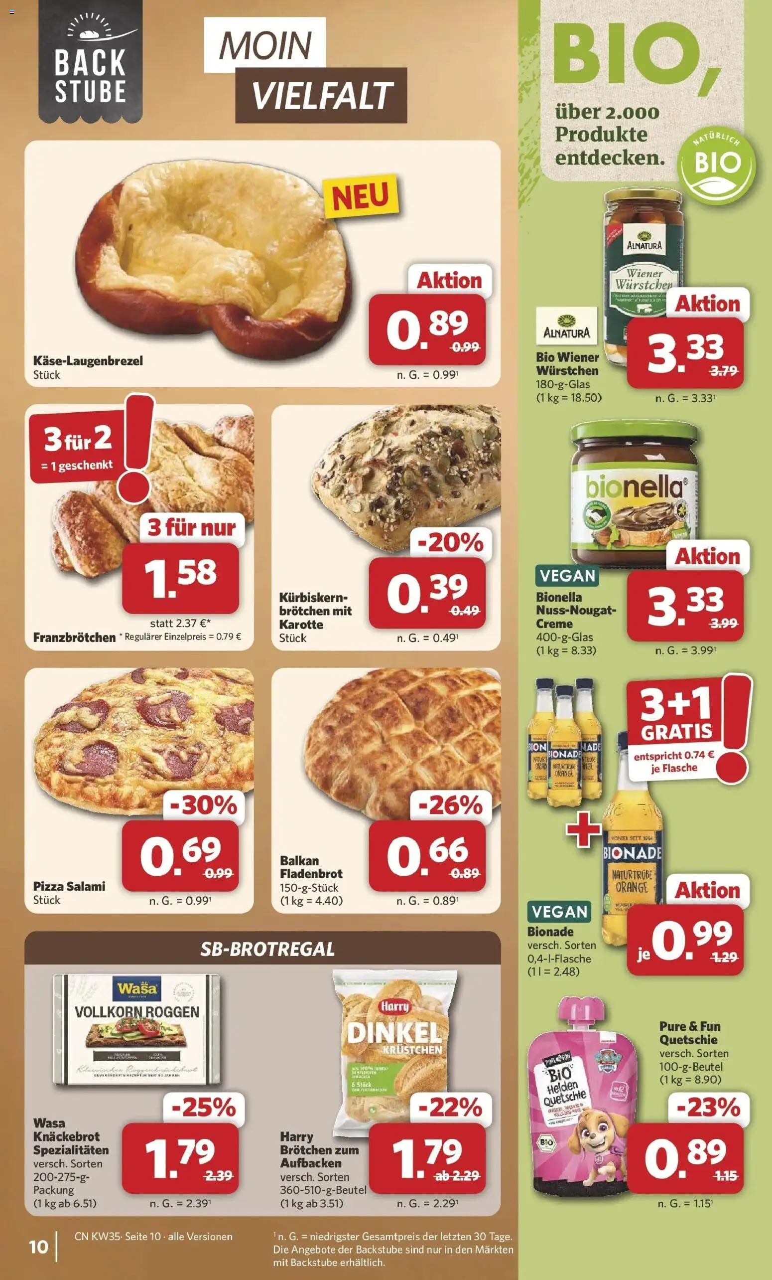 Combi Prospekt Twistringen (ab 24.08.2026) zum Blättern | Seite: 12 | Produkte: Wiener wurstchen, Wasa knackebrot, Salami, Karotte