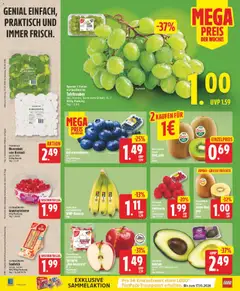 Edeka Prospekt ab 21.09.2026 gültig | Seite: 2 | Produkte: Himbeeren, Äpfel, Avocado, Brokkoli