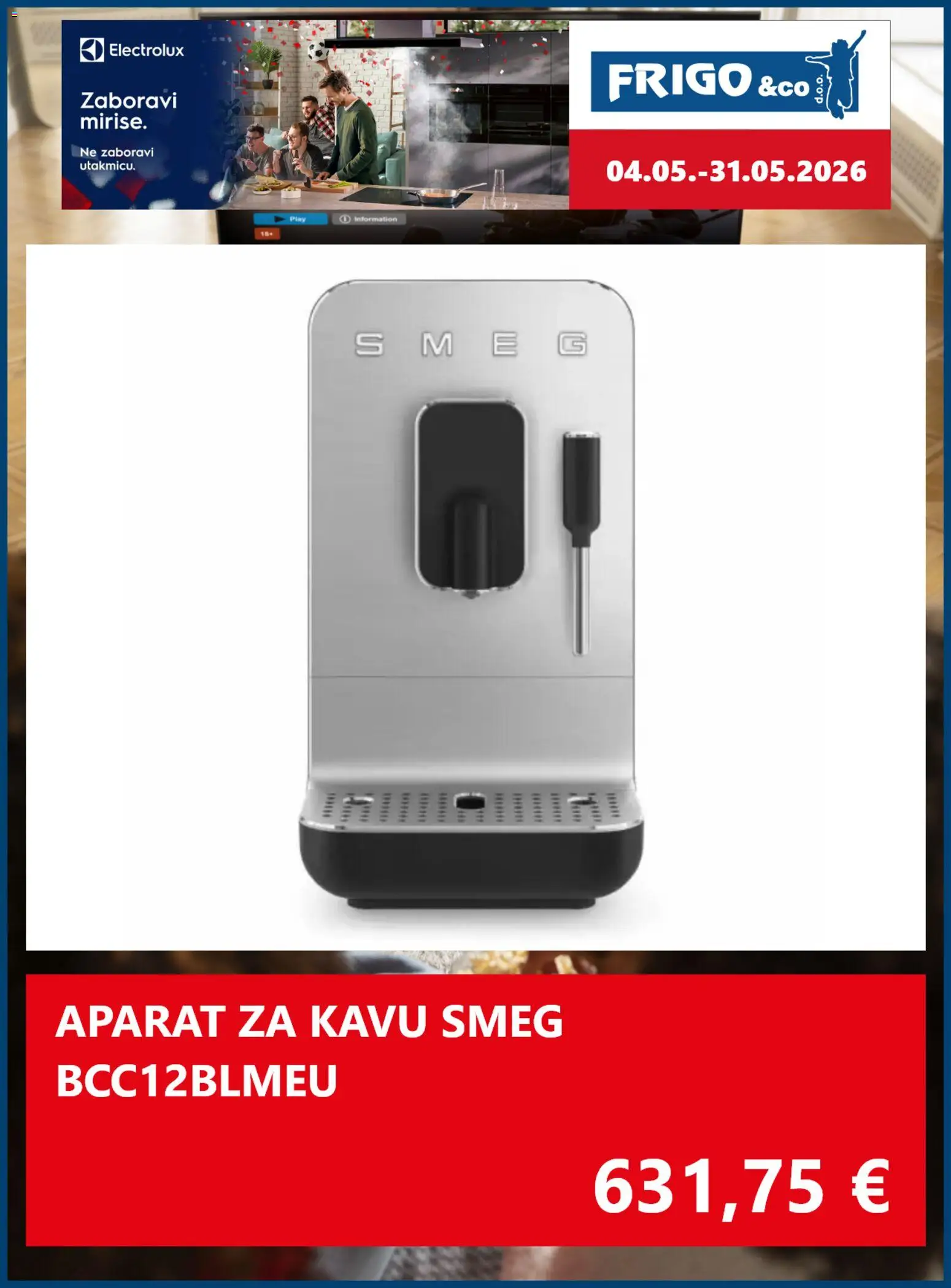FRIGO & Co. katalog | vrijedi od 04.05.2026 | Stranica: 1 | Proizvodi: Aparat za kavu