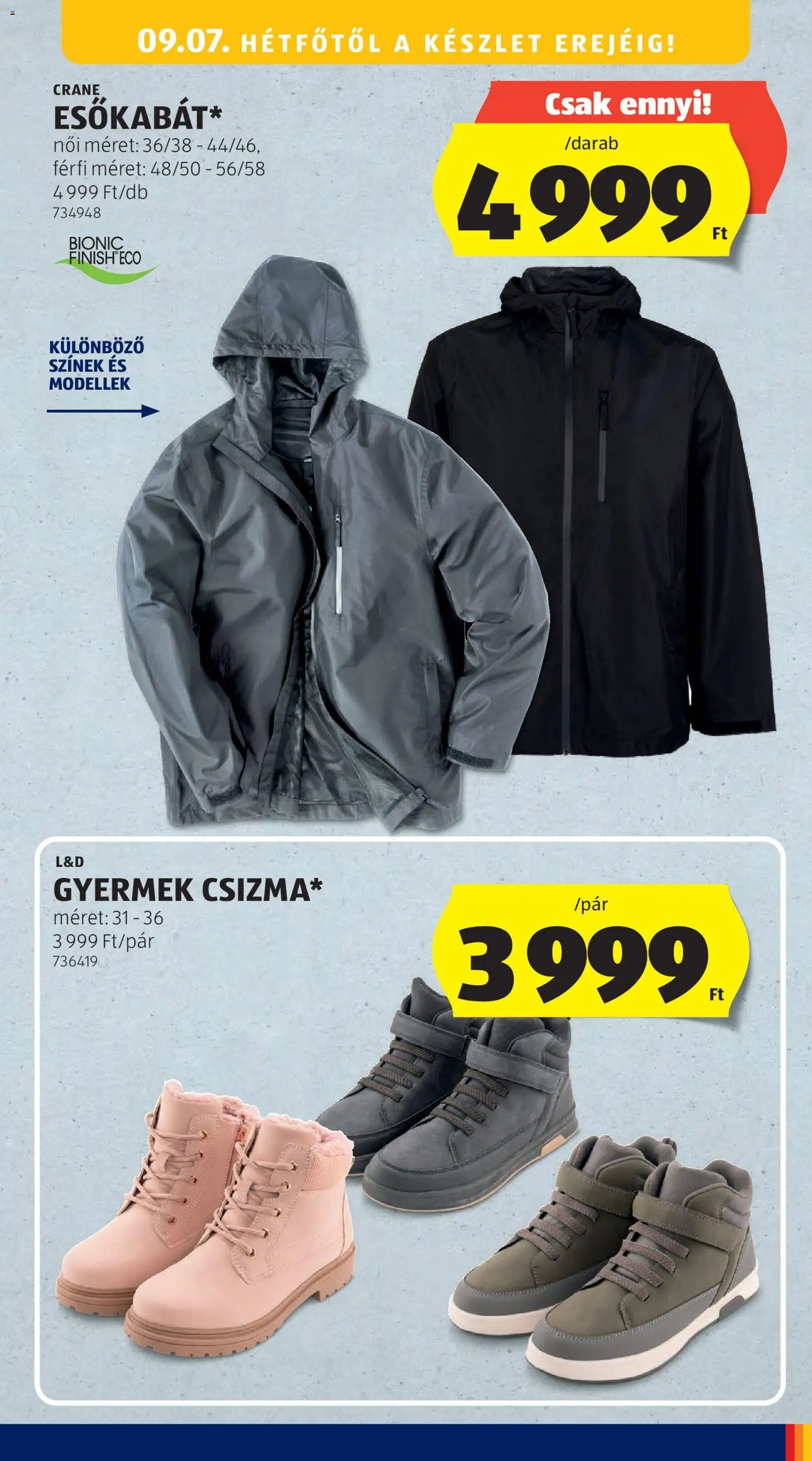 Aldi akciós ujság - amely érvényes a következő dátumtól: 2026.09.03. | Oldal: 49