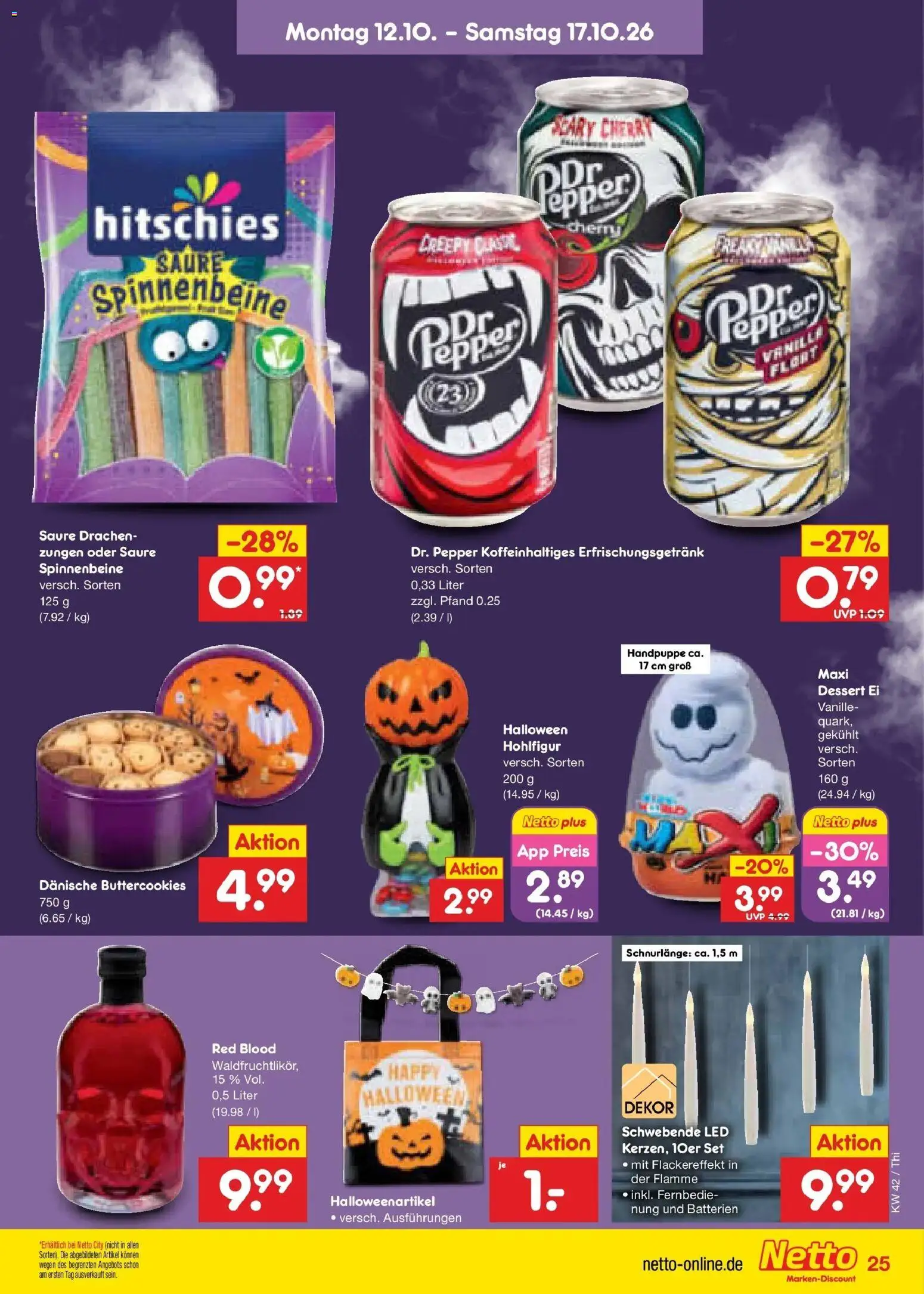 Netto Marken-Discount Prospekt Thiendorf – gültig ab 12.10.2026 | Seite: 33 | Produkte: Batterien, Vanille