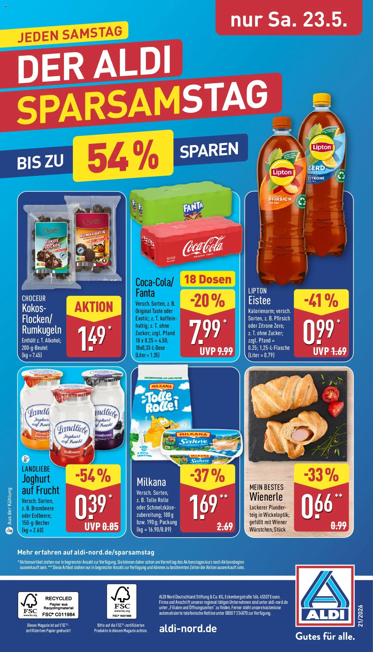 Aldi Prospekt 	 – gültig ab 18.05.2026 | Seite: 36