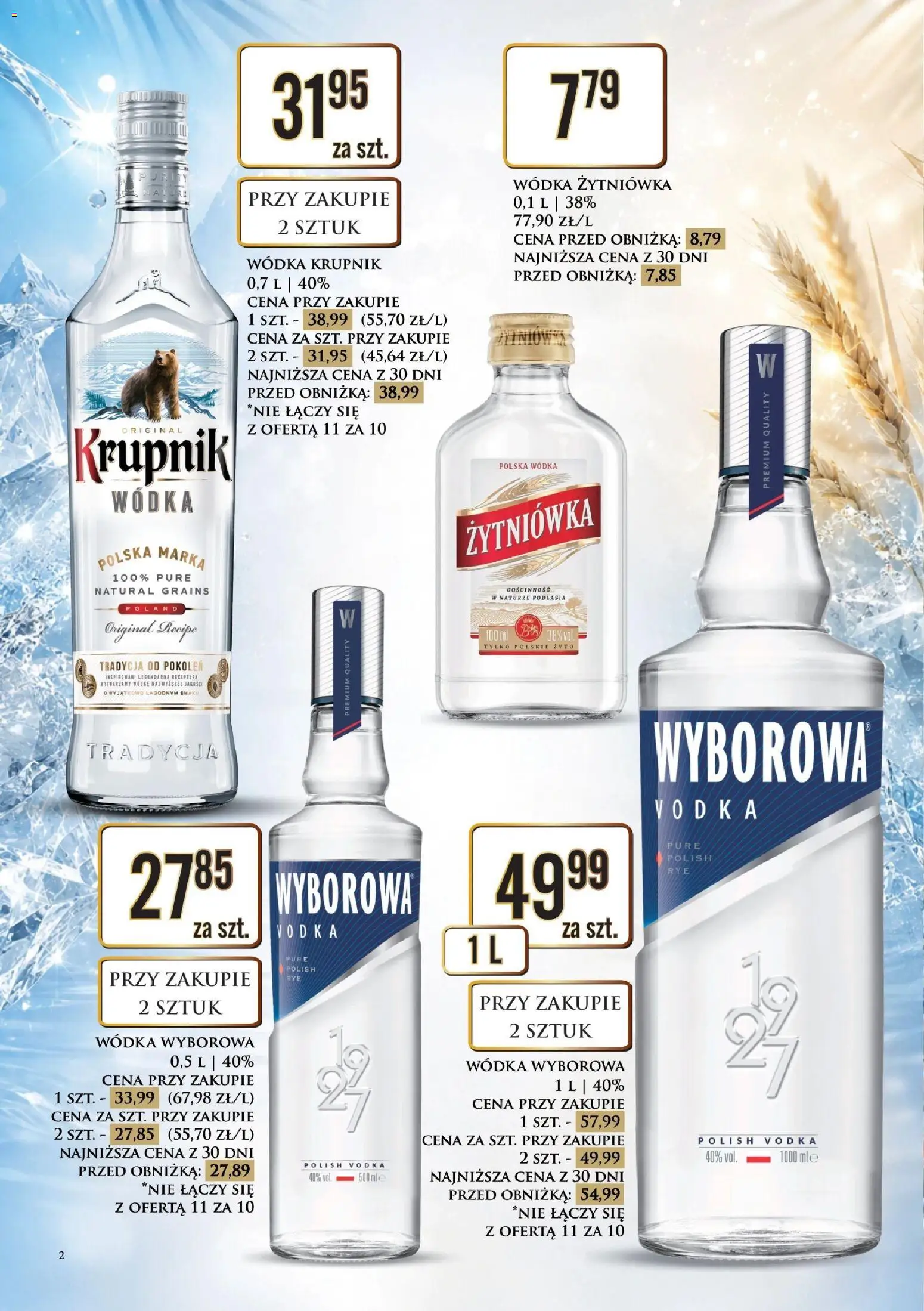 Dino gazetka alkoholowa od 24.07.2026 | Strona: 2 | Produkty: Vodka, Wódka