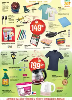 Náhled letáku Globus leták od 08.07.2026 | Strana: 24 | Produkty: Sekera, Pánev, Nůž, Lampičky