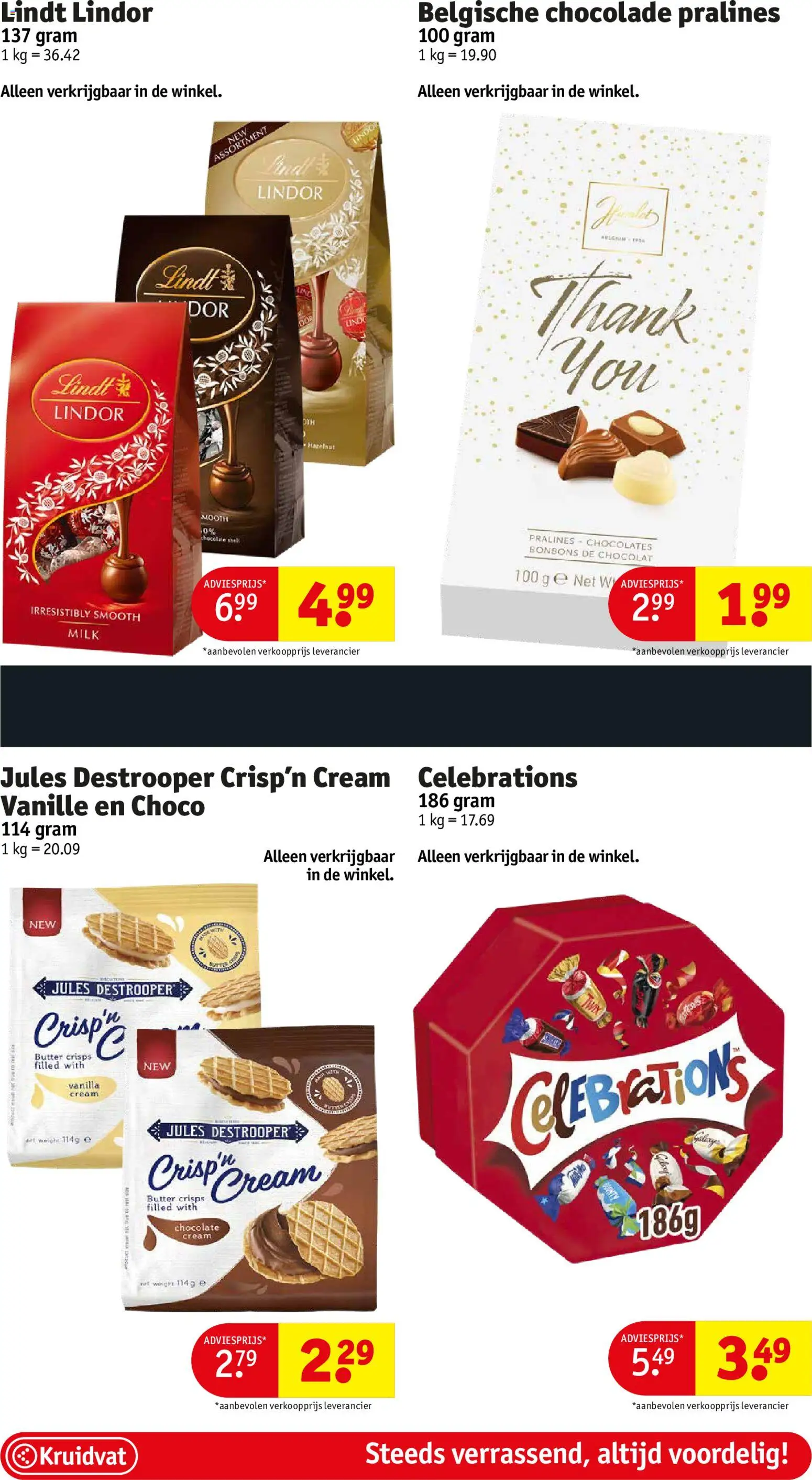 {H1} | Pagina: 44 | Producten: Vanille, Lindt, Lindor, Chocolade