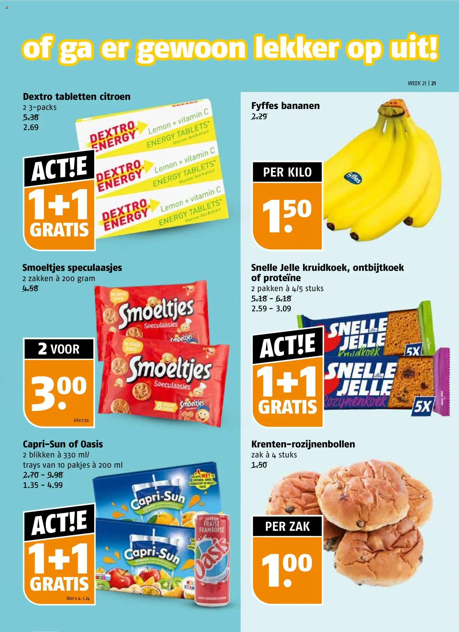 {H1} | Pagina: 21 | Producten: Citroen, Bananen, Zak