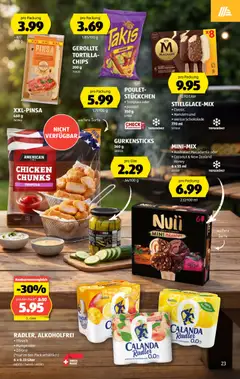 Aldi aktionen ab 06.08.2026 gültig | Seite: 23 | Produkte: Pizza, Chips, Mango, Zitrone