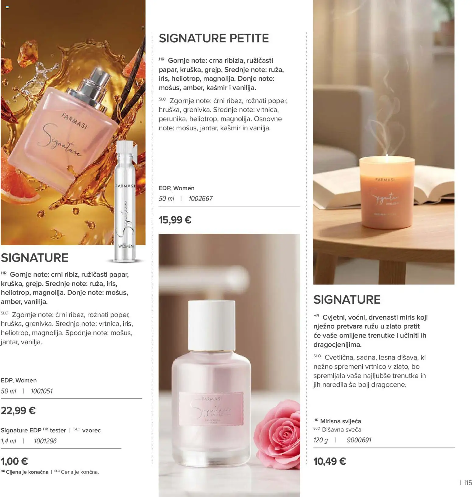 Farmasi katalog | vrijedi od 01.05.2026 | Stranica: 115 | Proizvodi: Miris