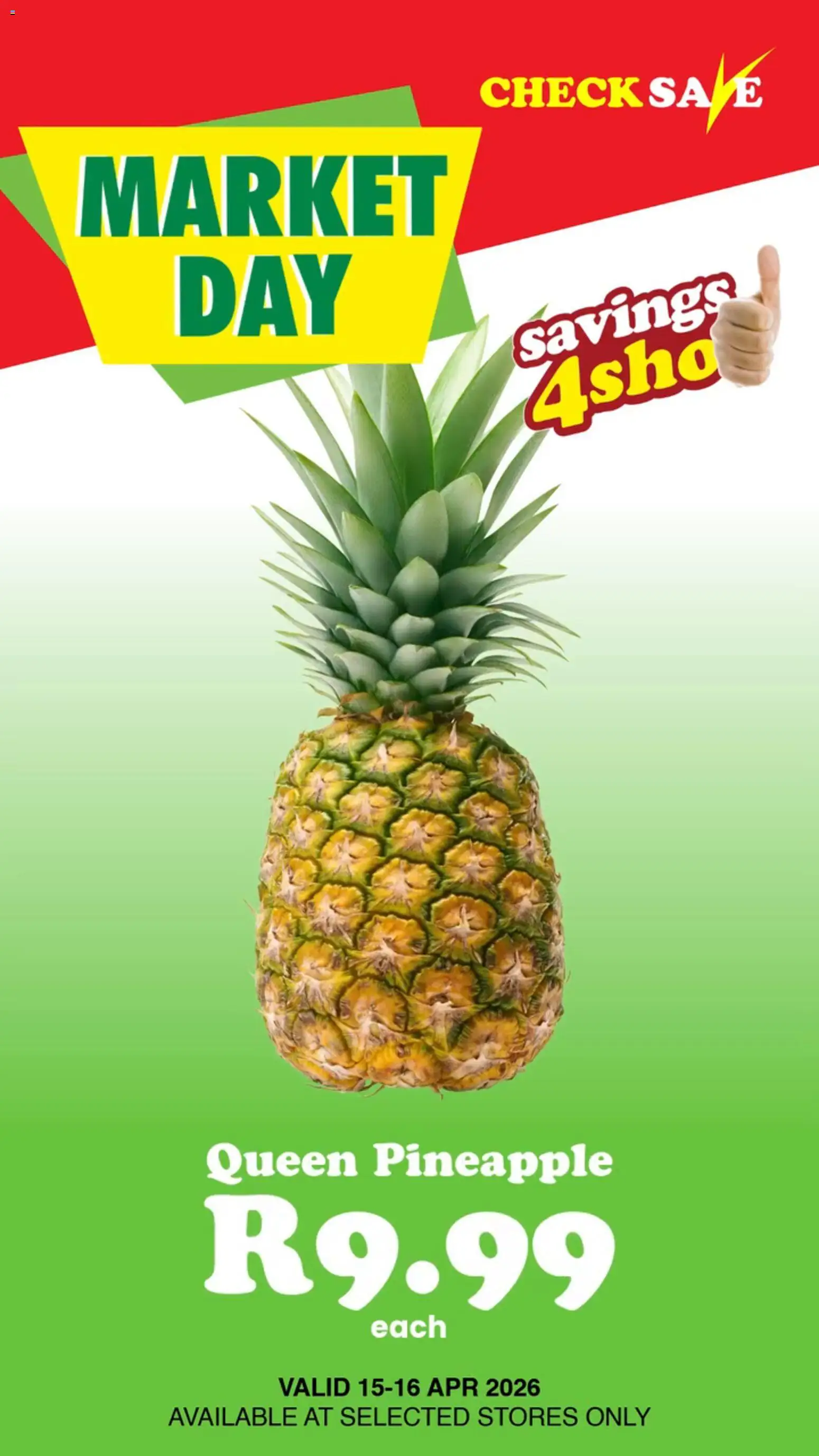 Check Save Market Day (15/04/2026 - 16/04/2026) Online