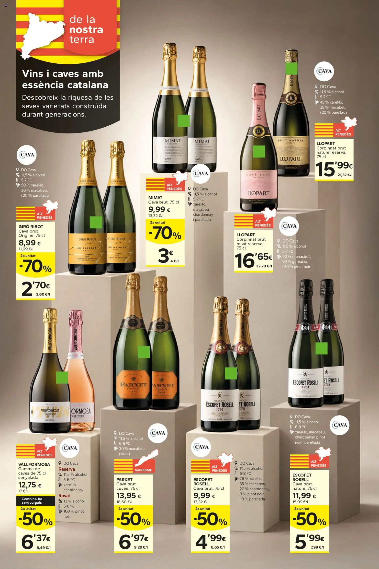 Caprabo El plaer de trobar la combinació perfecta │ válido desde el 15/10/2026 | Página: 6 | Productos: Cama, Alcohol