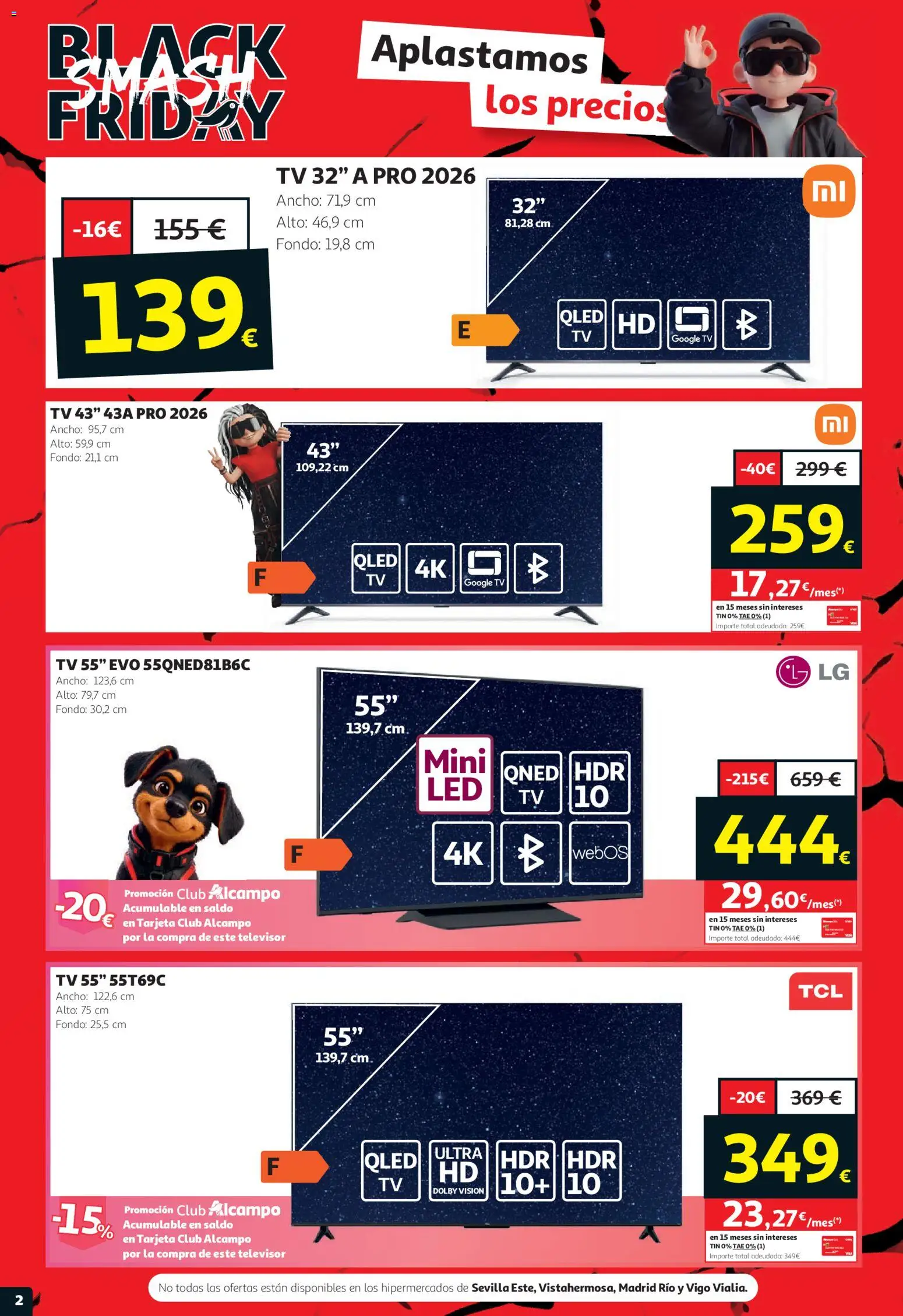 Alcampo - Black Friday │ válido desde el 05/11/2026 | Página: 2