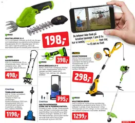 Jem & fix - Tilbudsavis uge 19 gyldig fra 03.05.2026 | Side: 21 | Produkter: Søm, Havefræser, Kabel, Batteri