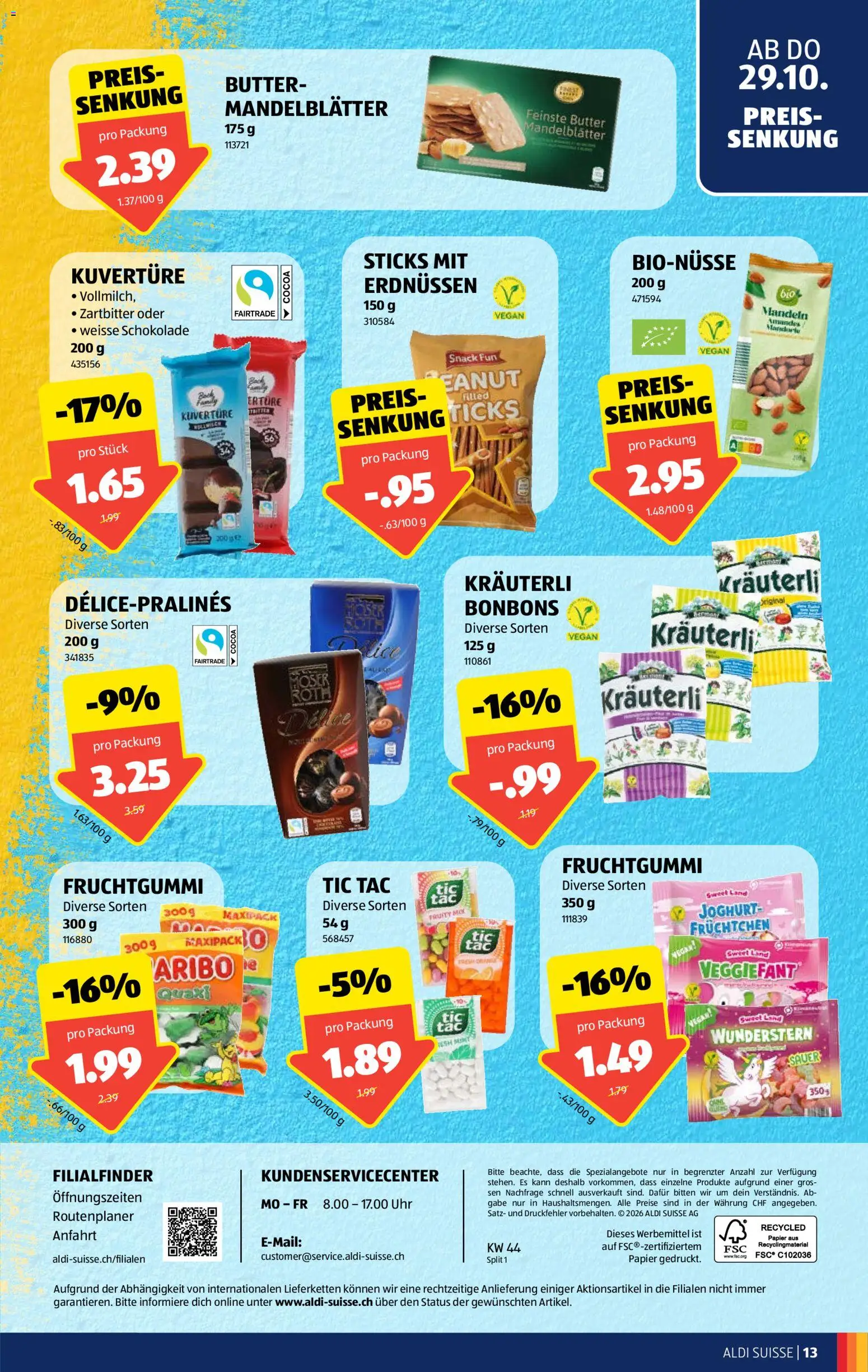 Aldi aktionen – gültig ab 29.10.2026 | Seite: 13