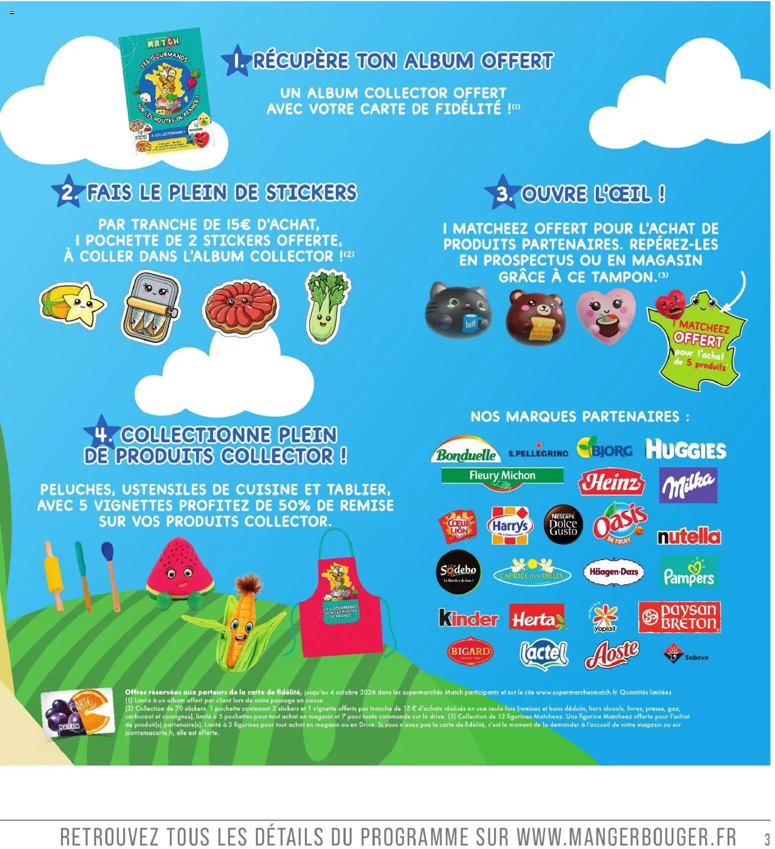 {H1} | Page: 3 | Produits: Figurine, Pampers, Lait, Figurines