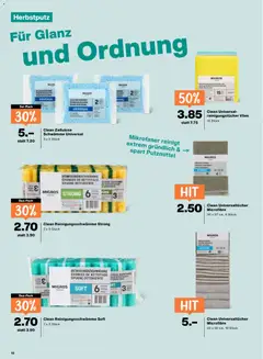 Migros aktionen ab 10.09.2026 gültig | Seite: 18 | Produkte: Reinigungstücher, Schwämme