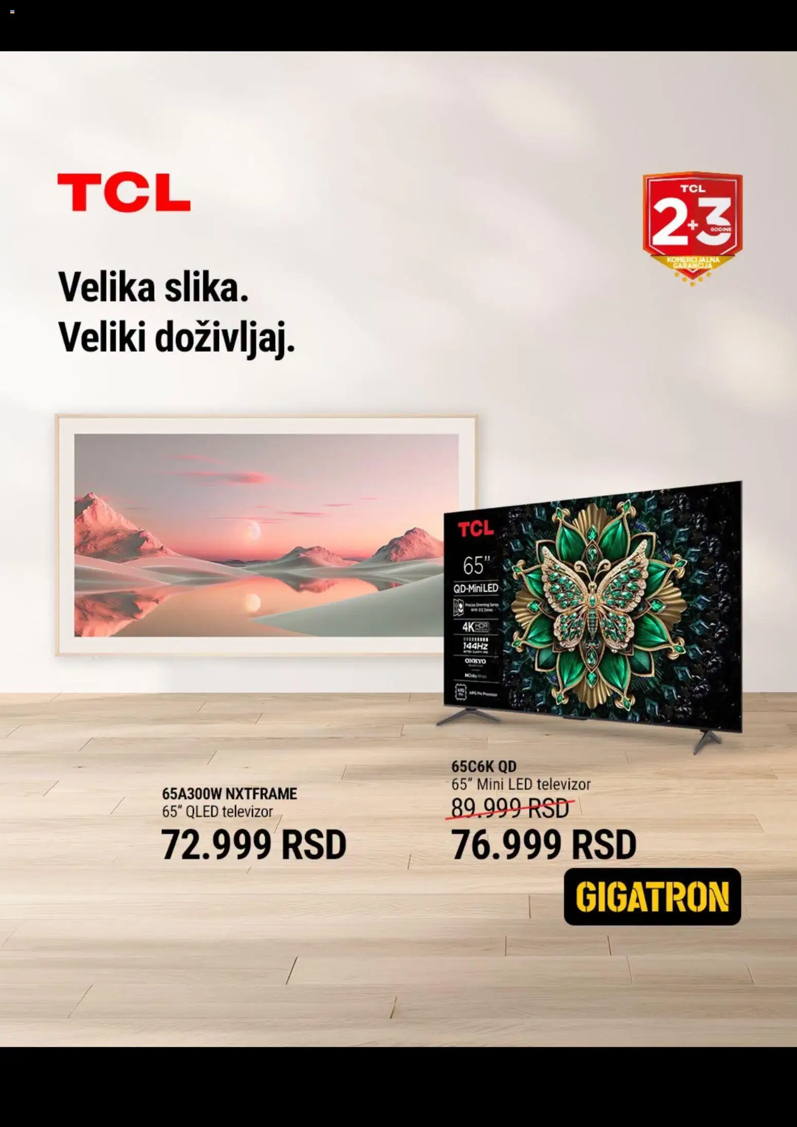 Gigatron katalog - važi od 28.09.2026 | Strana: 5 | Proizvode: Led, Televizor, LED televizor