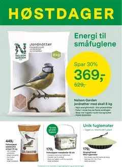 Forhåndsvisning av Felleskjøpet kundeavis gyldig fra 14/09/2026 | Side: 6 | Produkter: Fuglemater, Meiseboller, Solsikkefrø, Mat