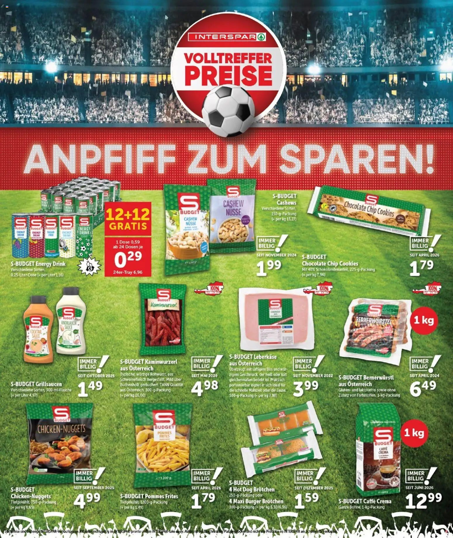 Interspar Flugblatt - Burgenland Sued gültig ab 11.06.2026 | Seite: 9 | Produkte: Nüsse, Knoblauch, Schweinefleisch