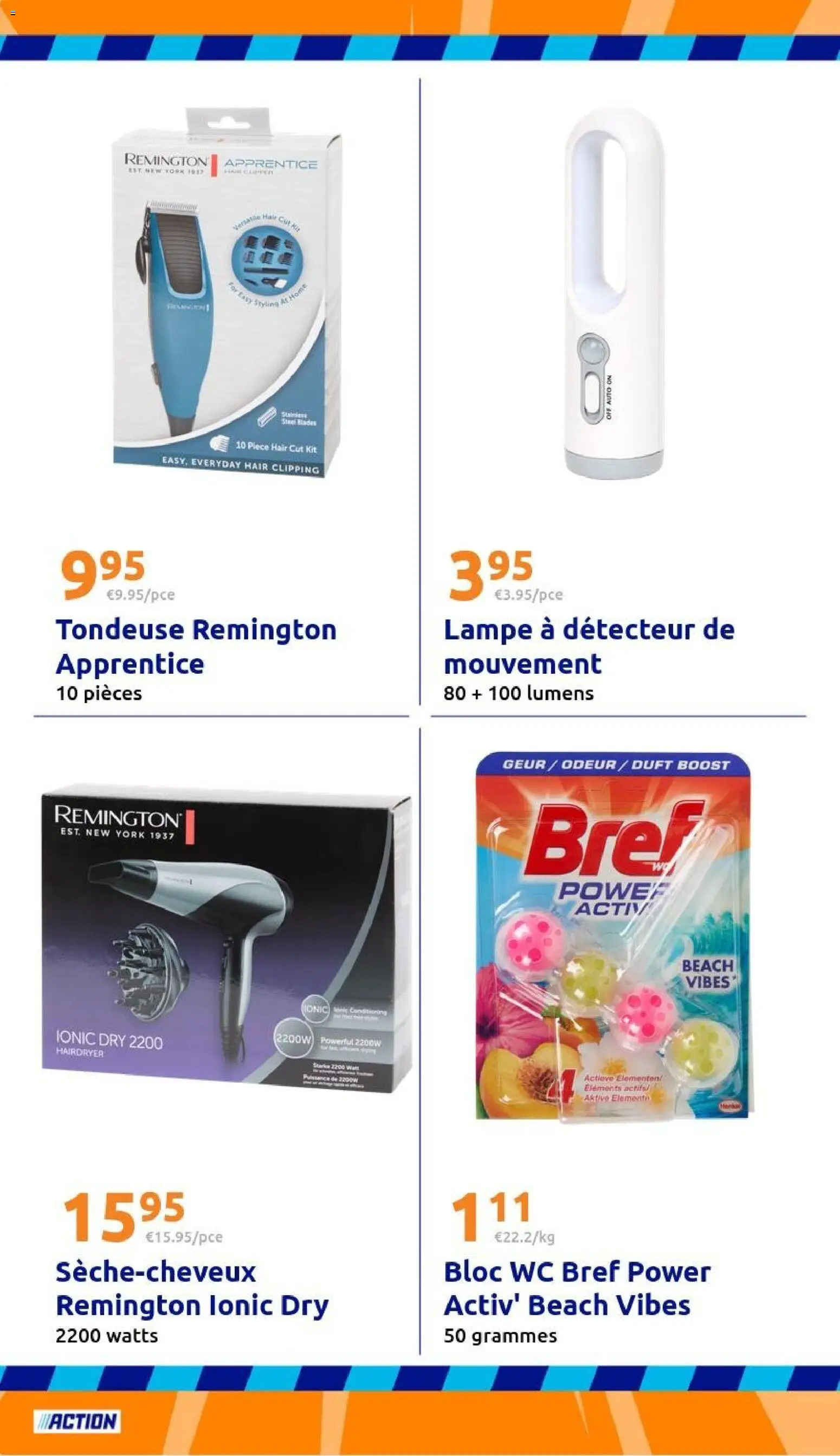 {H1} | Page: 26 | Produits: Tondeuse, bloc WC, Lampe