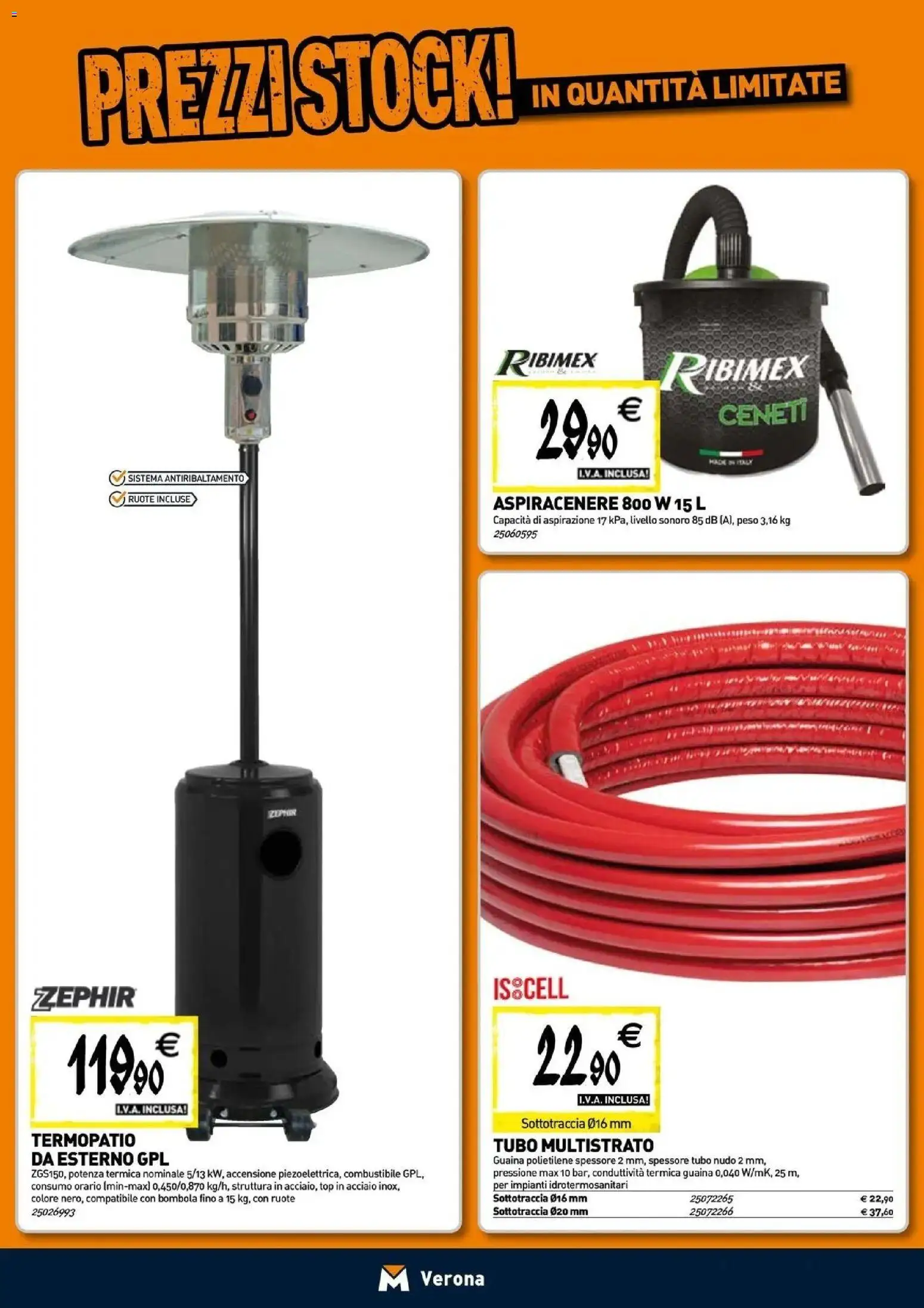 Nuovo TECNOMAT - Straordinari prezzi stock! dal 24/09/2026 > offerte anteprima 🛍️ | Pagina: 9 | Prodotti: Top, Tubo, Aspiracenere