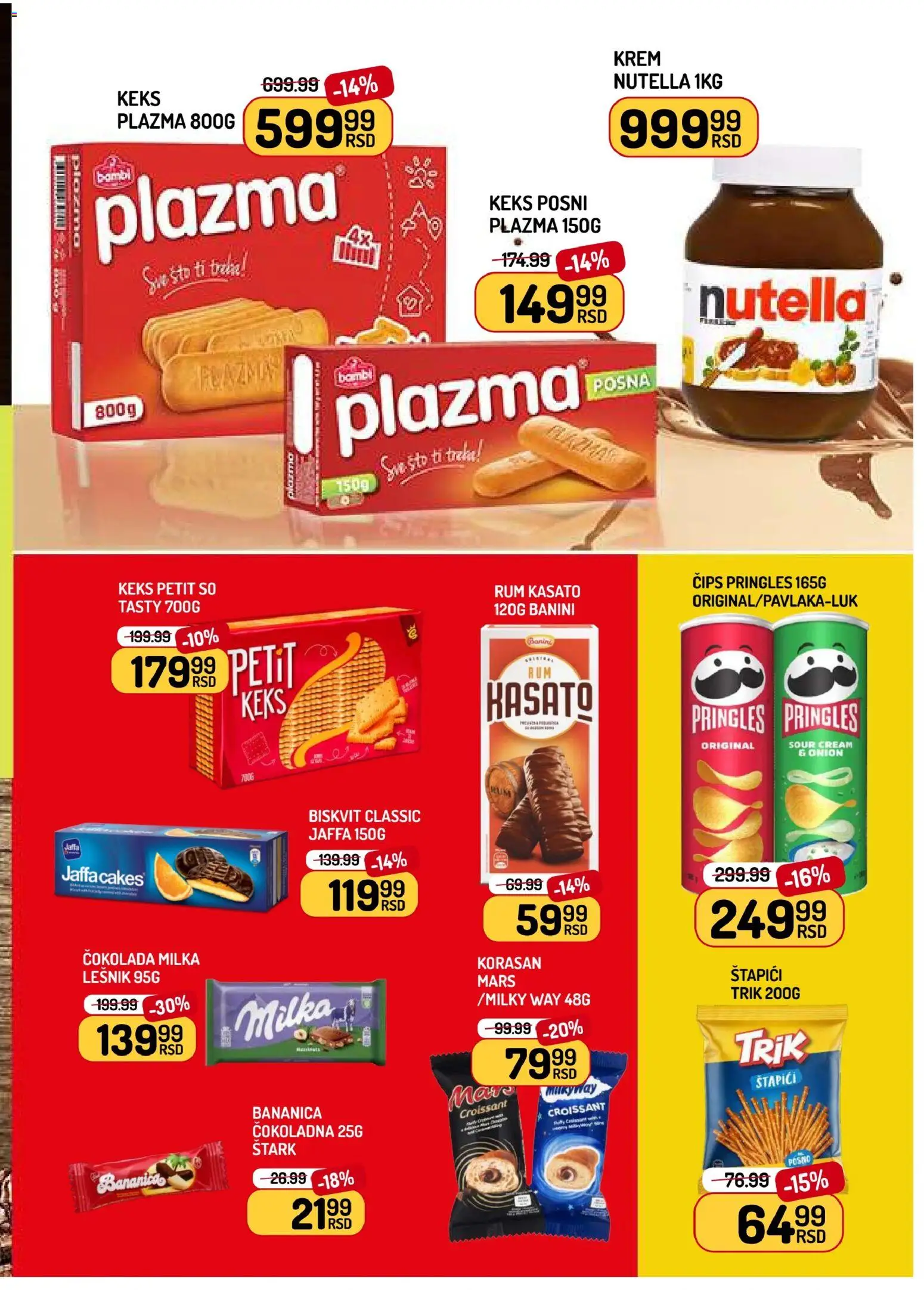Aman katalog - važi od 10.07.2026 | Strana: 7 | Proizvode: Čips, Plazma, Čokolada, Nutella