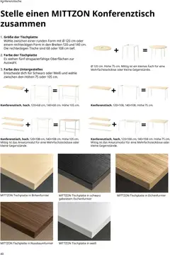 Ikea Büroeinrichtung ab 01.04.2026 gültig | Seite: 40 | Produkte: Konferenztisch