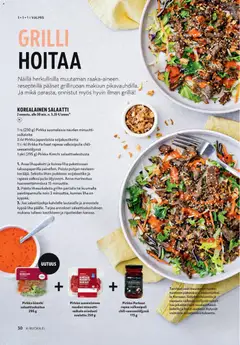 K-Supermarket-mainoslehti voimassa 06.05.2026 alkaen | Sivu: 30 | Tuotteet: Grilli, Valkosipuli, Chili, Salaatti