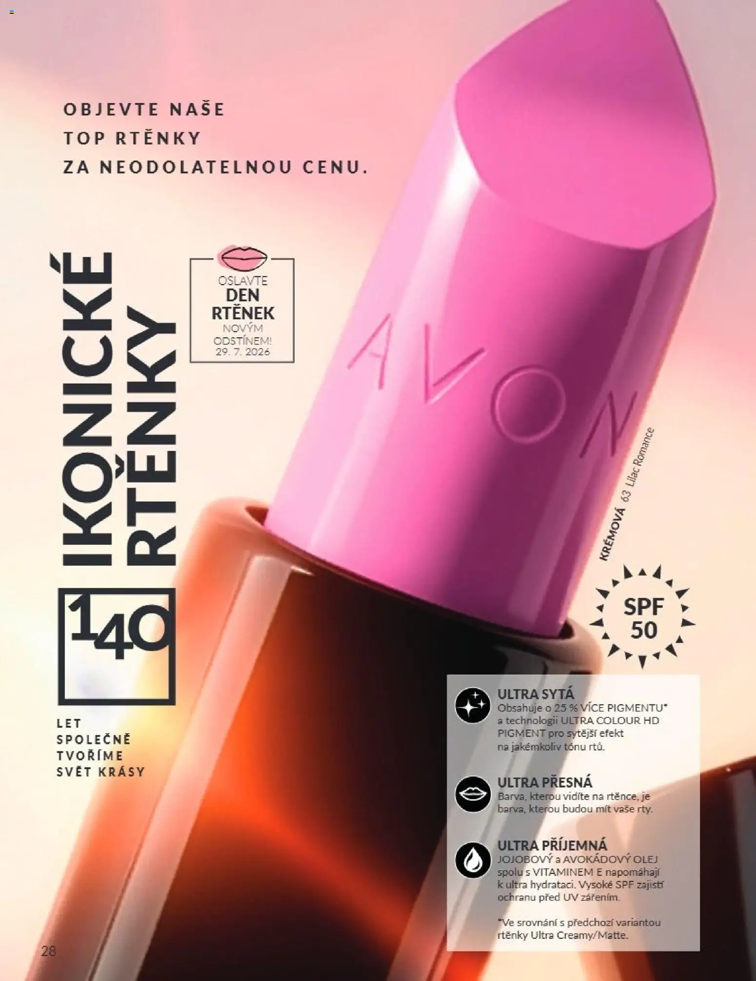 Avon Katalog 07/2026 od 01.07.2026 | Strana: 28 | Produkty: Avokádový olej, Olej