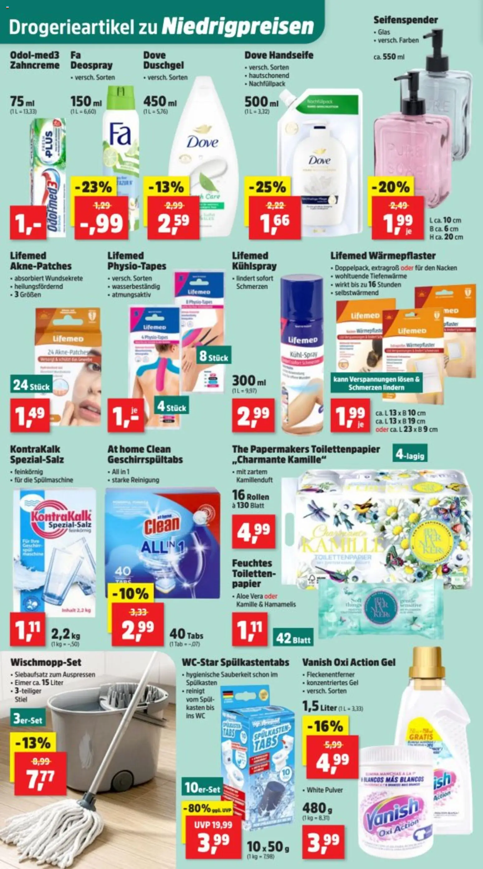 Thomas Philipps Prospekt – gültig ab 26.05.2026 | Seite: 18 | Produkte: Seifenspender, Duschgel, Deospray, Toilettenpapier