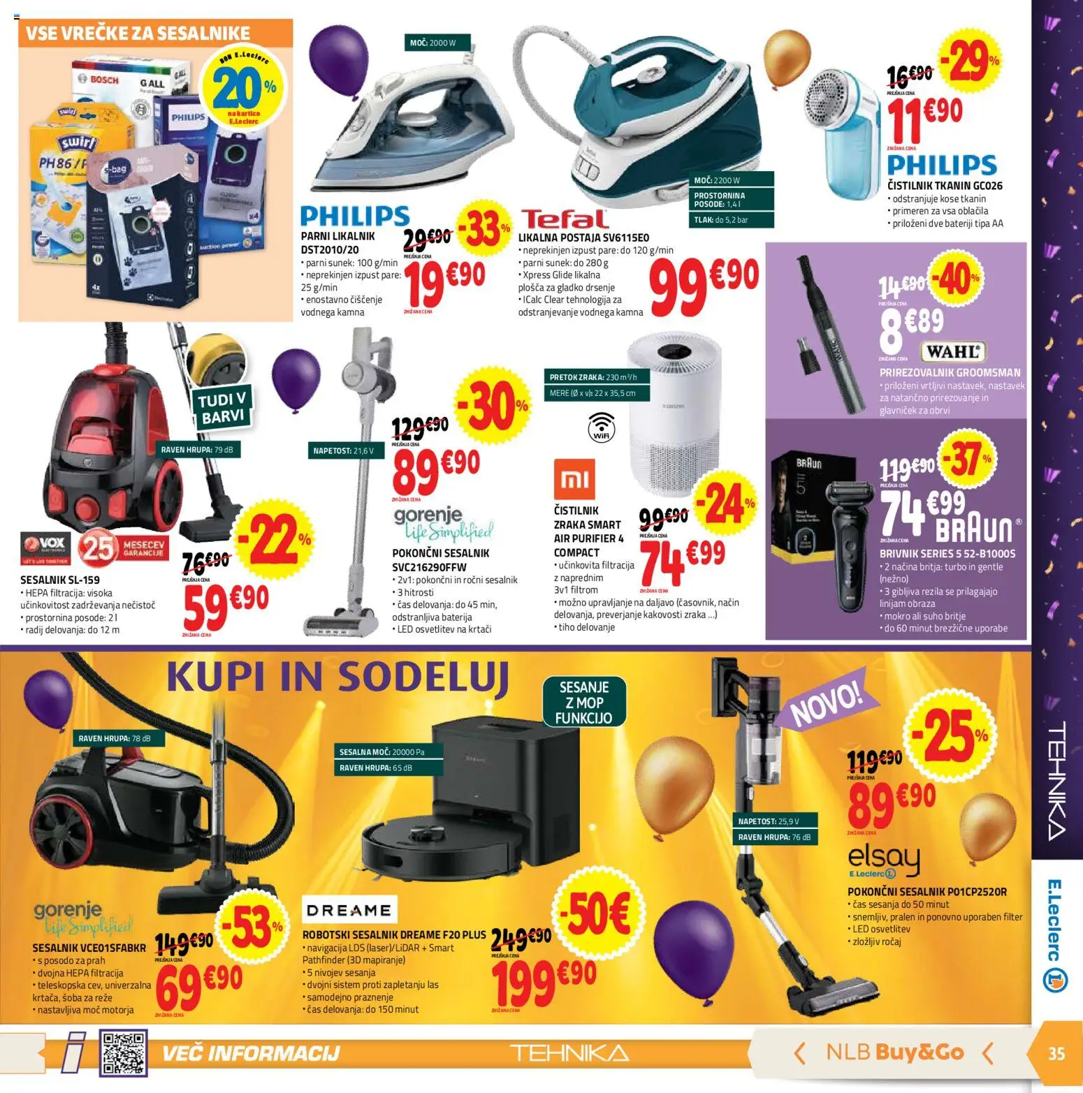 Novi E.leclerc katalog ponudbe – veljaven od 14.10.2026 | Stran: 35