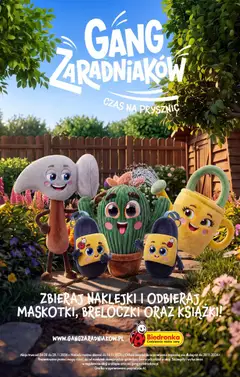 Náhled letáku Biedronka Polsko leták - Gang zaradniaków od 01.10.2026