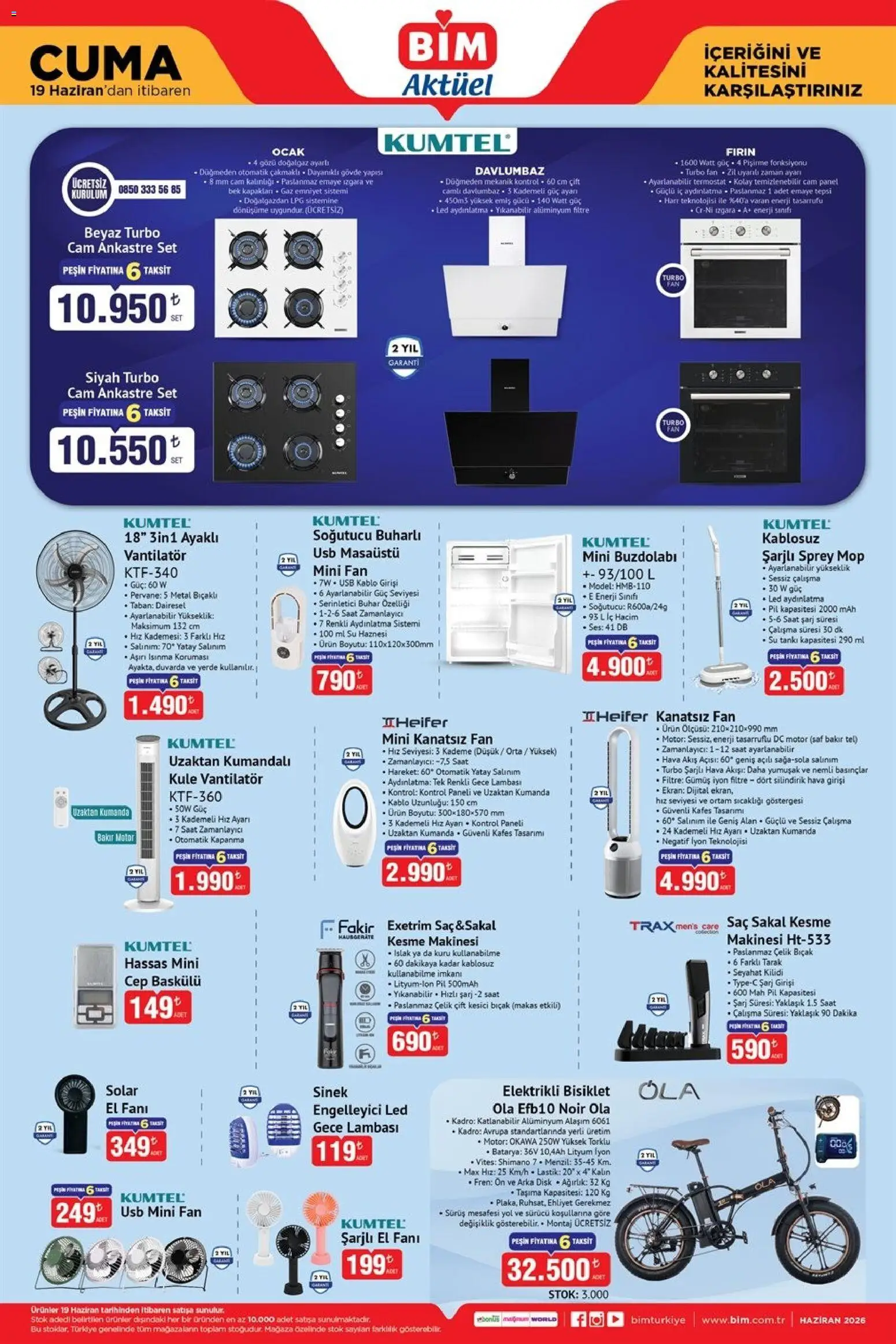 🛍️ BİM - Katalog Cuma, 19 Haziran 2026 itibariyle » Özel fırsatları keşfedin ve bugün tasarruf edin! 💰