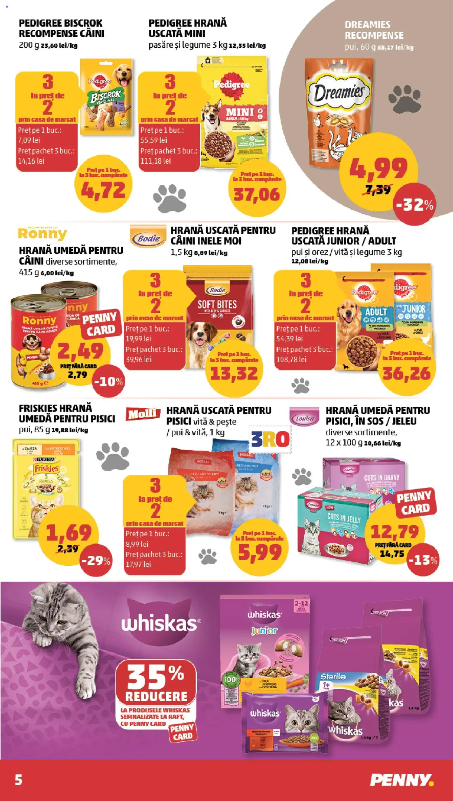 Noul catalog PENNY – valabil de la 29.07.2026 | Pagină: 5 | Produse: Orez, Pește, Legume, Sos