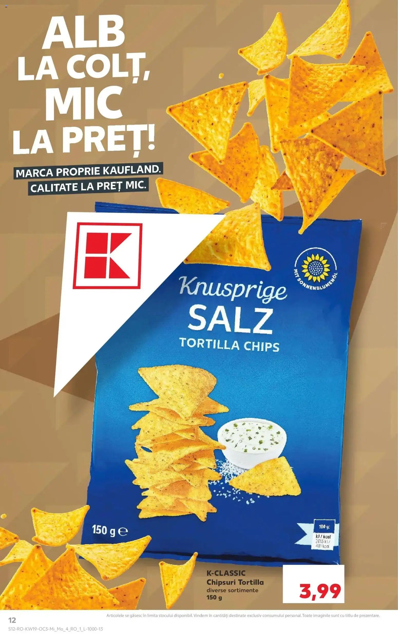Noul catalog Kaufland – valabil de la 06.05.2026 | Pagină: 12 | Produse: Chipsuri