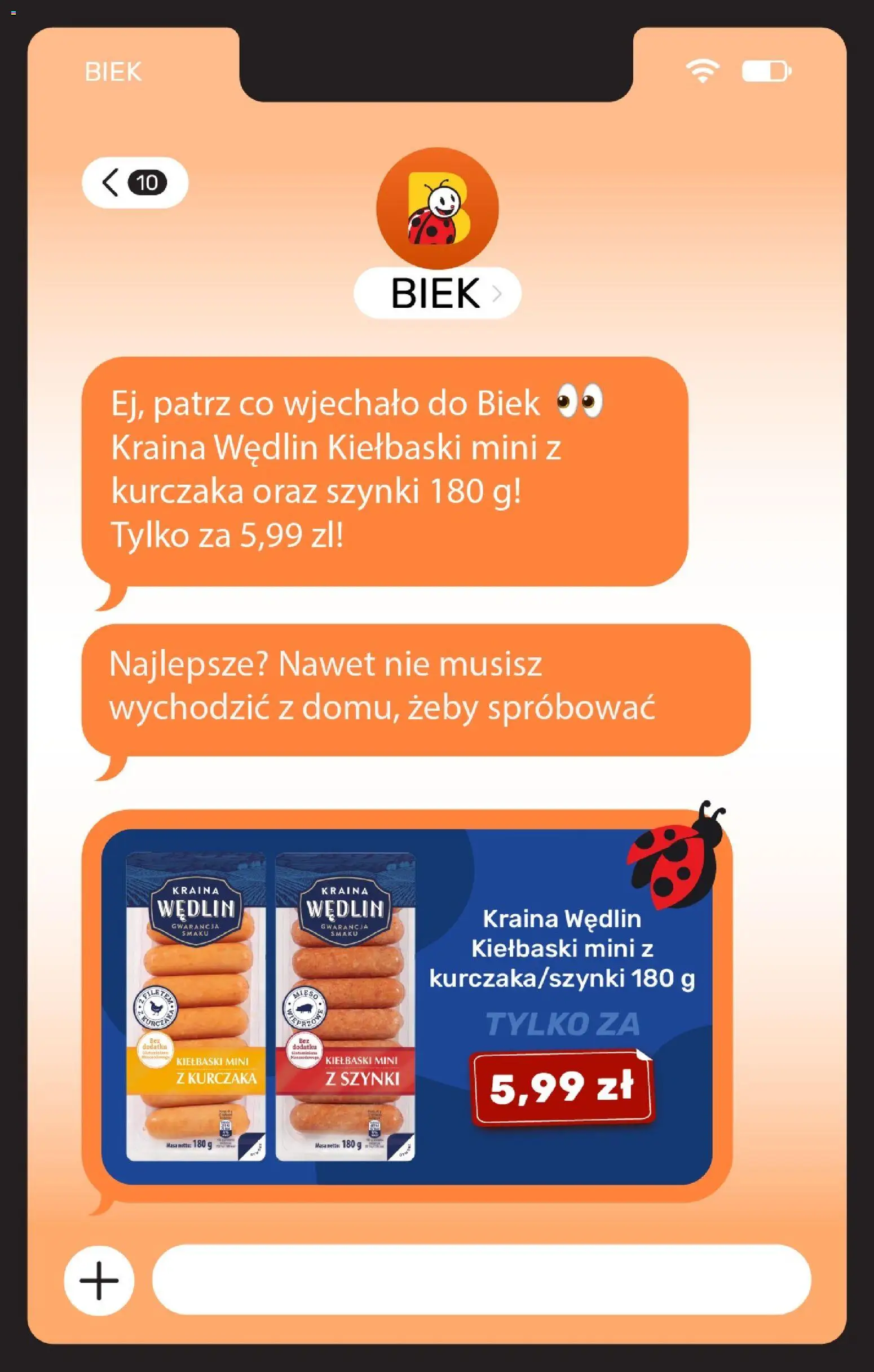 Biedronka gazetka - Biek od 30.04.2026 | Strona: 6 | Produkty: Mięso, Kiełbaski