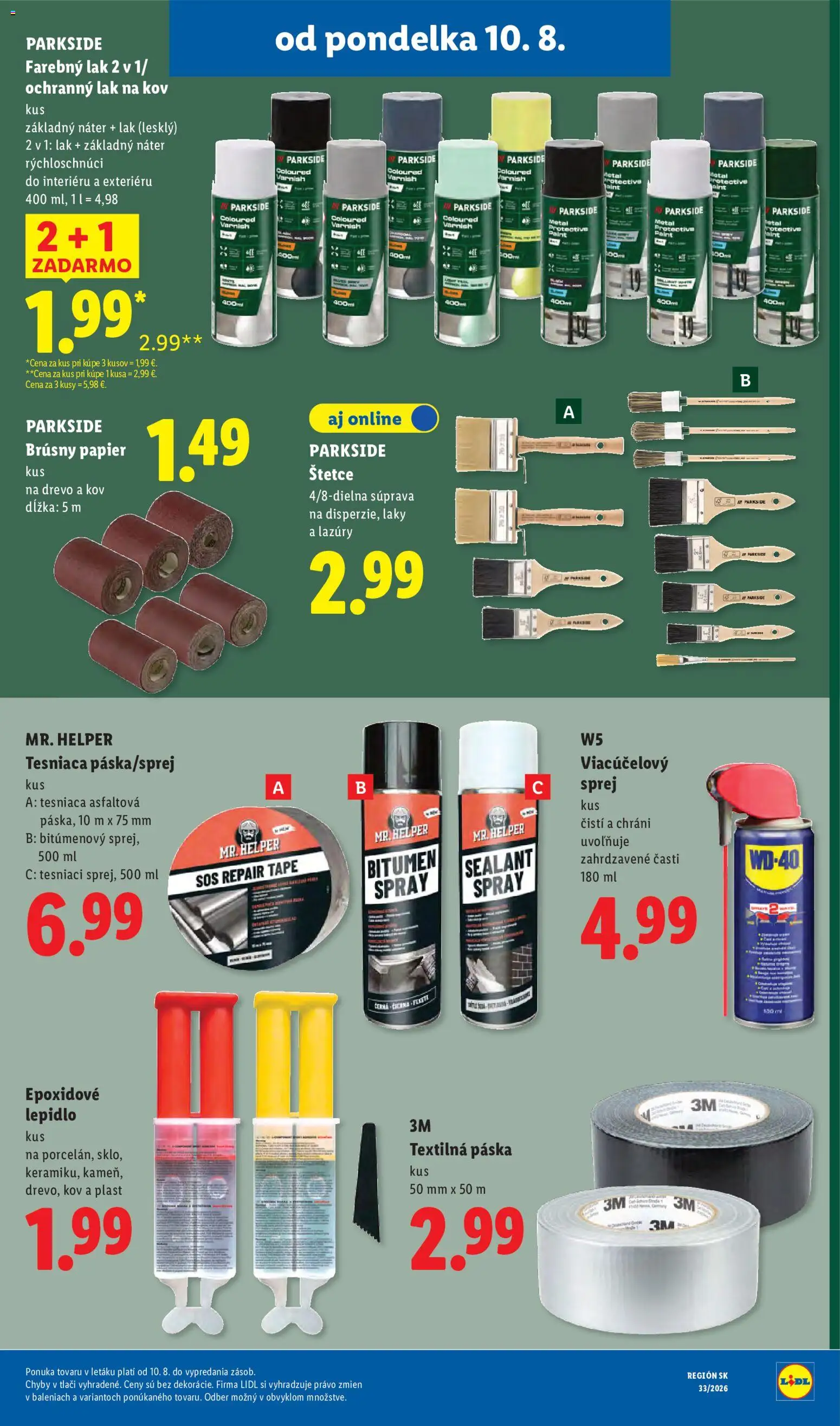 Nové Lidl akcie – leták je platný od 10.08.2026 | Strana: 52