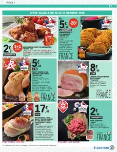 E.Leclerc - Prévisualisation de E.Leclerc catalogue valide à partir de 20/10/2026 | Page: 59 | Produits: Frites, Lapin, Jambon, Saucisse