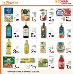 Anteprima del volantino Conad volantino Superstore Campania valido a partire dal 15/07/2026 | Pagina: 18 | Prodotti: Legumi, Riso, Ragú, Olio di Oliva