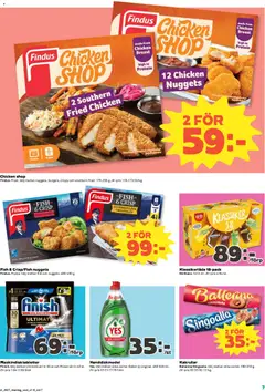 Coop erbjudanden - Förhandsvisning av reklamblad från butik Coop aktuell från 29/06/2026 | Sida: 7 | Produkter: Sandwich, Singoalla, Galler, Handdiskmedel