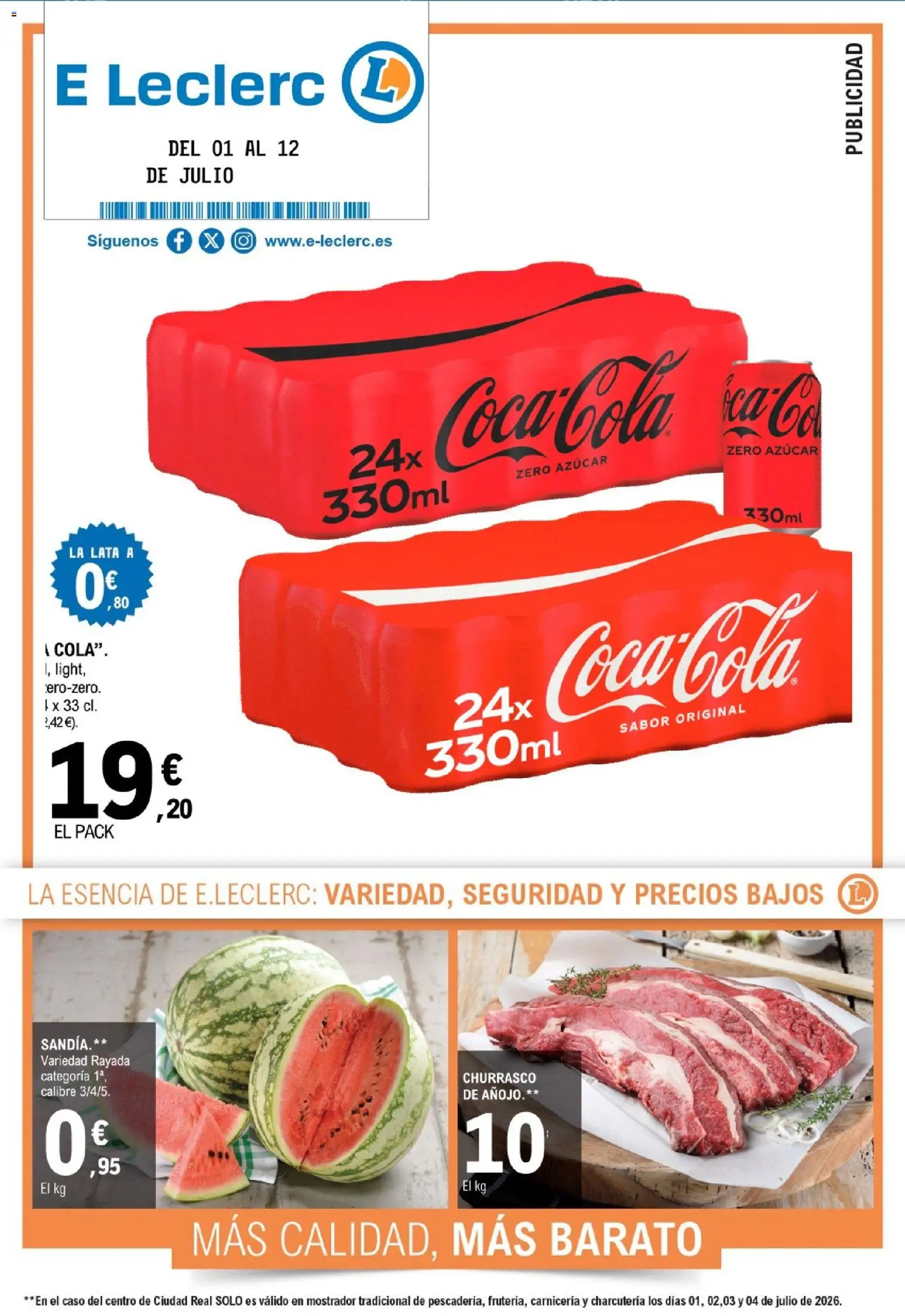 E.Leclerc Miranda de Ebro │ válido desde el 01/07/2026 | Página: 1
