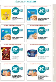 Hyper U - Prévisualisation de Hyper U - Ma sélection Carte U Juin valide à partir de 01.06.2026 | Page: 23 | Produits: Paprika, Barbecue, Thon, Chips