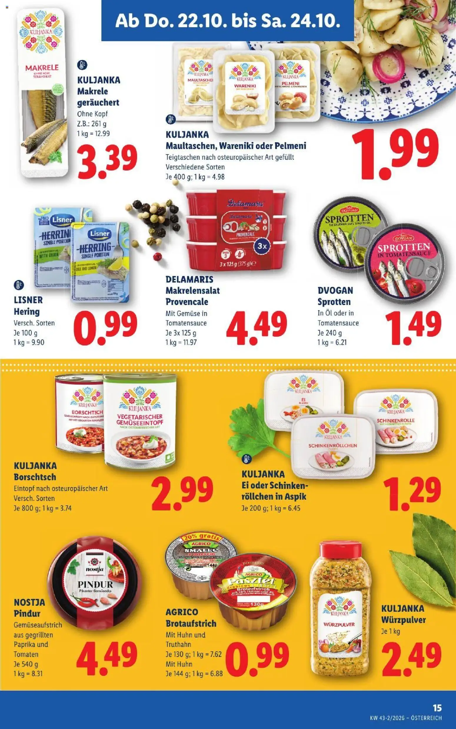 Lidl Flugblatt gültig ab 22.10.2026 | Seite: 17