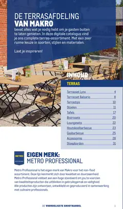 Makro folder - Terras & BBQ - Voorbeeld van een folder van Makro, geldig van 15.04.2026 | Pagina: 2 | Producten: Lijn