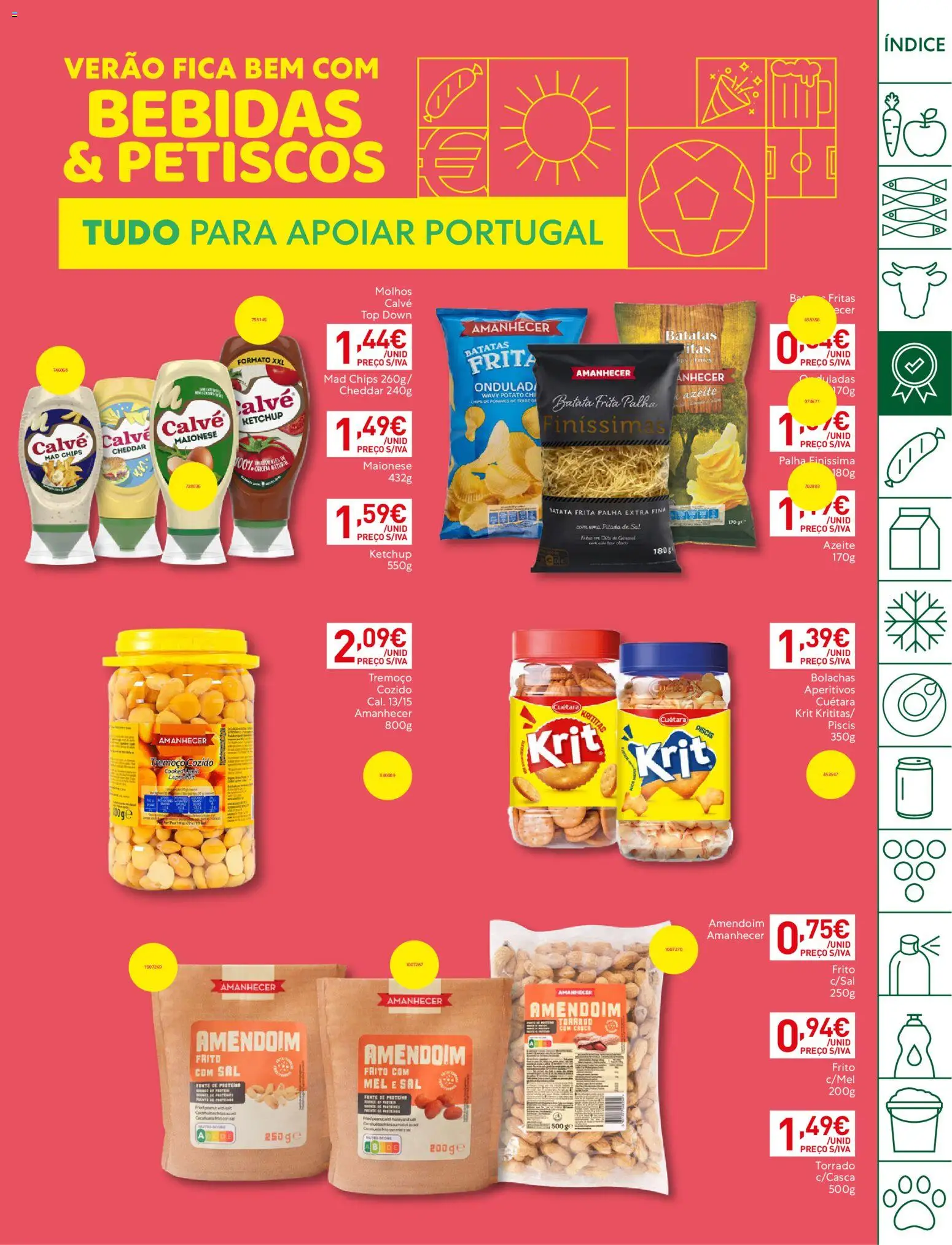 Recheio folheto │ válido de 09.06.2026 | Página: 9 | Produtos: Azeite, Batata frita, Sal, Cheddar