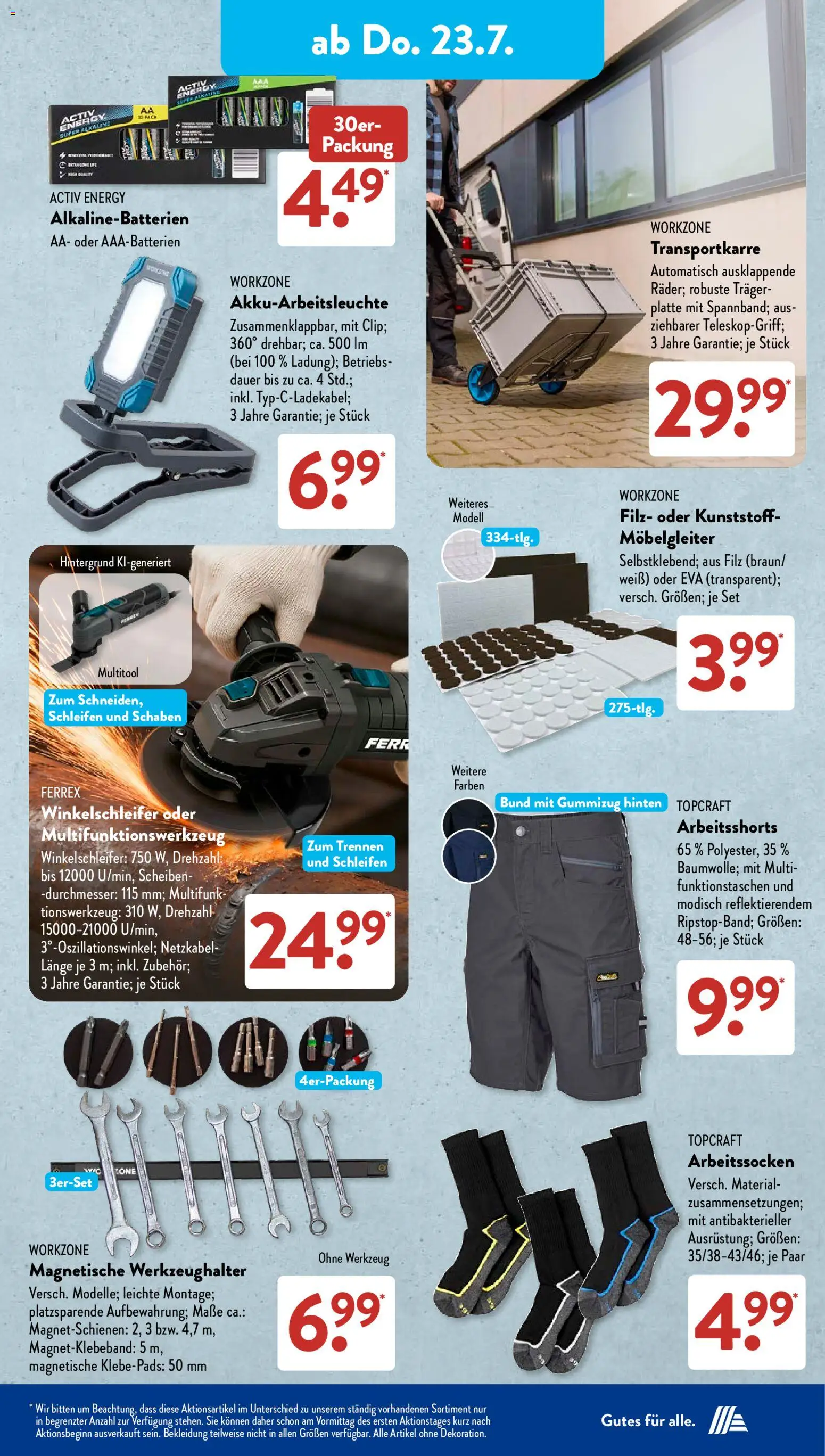 Aldi Süd Prospekt – gültig ab 20.07.2026 | Seite: 8 | Produkte: Energy, Bekleidung