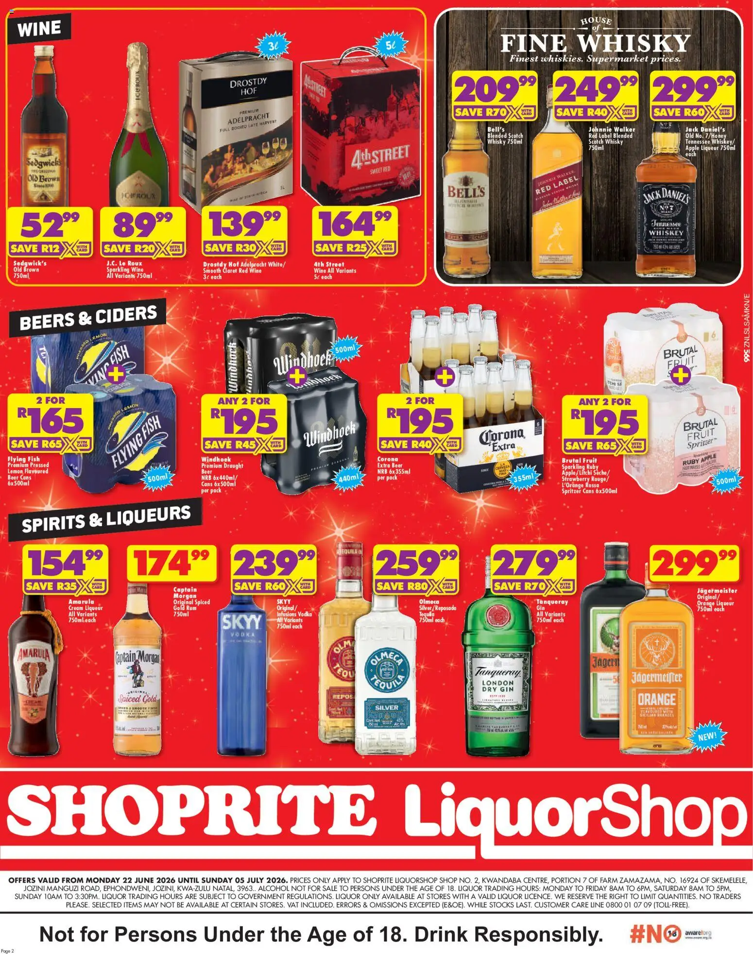 New Shoprite catalogue – valid from 22/06/2026 | Page: 2